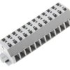 Listwa zaciskowa WAGO poziomy: Pojedynczy 28 → 14AWGZacisk klatkowy 261 raster: 6mm 24A 500 V