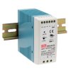 Zasilacz szyny DIN U wy 12V dc I wy 5A U we 90 → 264 V ac / 120 →370V dc MEAN WELL 60W impulsowy