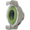 GEKA threaded connector, 40 bar, stainless steel, for hose, 107830