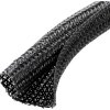 Quadrios 23CA248 23CA248 Wąż zbrojony czarny poliester 38 do 39 mm Produkty w metrach bieżących