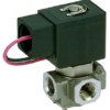 Zawór elektromagnetyczny 110 V AC SMC 3-drogowy NPTF 1/8 cala żeńskie 1/8cal