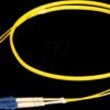 O0360FT.1 Duplex Jumper LC-SC, OS2, yellow, 1 m