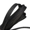 Oplot na przewody 4mm - Oplot poliestrowy/ Plecionka - black - 1mb