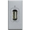 AXOLUTE Gniazdo USB aluminium HC4285 LEGRAND