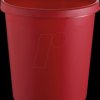 H6105825 Waste paper basket 18 litres, red