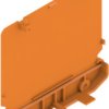 End plate, PA, (L x W x H) 108.2 x 27.2 x 103.6 mm, orange, 1185460000