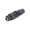 Binder 99-0979-100-04 Male 3-4mm 4 Pin Cable Mount Bayonet with Solder Terminal