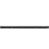Patch panel 24 PORT 0,5U kat.6 czarny PPU6-0024-B