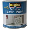 Rustins WHISW1000 White Satin Paint 1 Litre