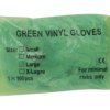 Rękawice jednorazowe, rozm. M, 200 szt., kolor: Zielony, RS PRO