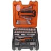 Bahco S106 Socket & Spanner Set of 106 AF & Metric 1/4 & 1/2in Drive