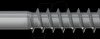 61182/4 TX terrace screws, stainless steel, 5.5 x 40 mm