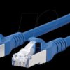 1308453044-E Patch cord RJ45 Cat.6A AWG26 S/FTP LSHF 3.0 m blue