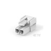 TE Connectivity 3-2408780-2 Plug Housing 2P White Male Unshrouded Outer Lock
