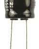 Kondensator 22μF 450V dc Radialny, Otwór przelotowy Panasonic roztaw: 7.5mm 16 (Dia.) x 25mm