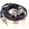 kabel 3.5 wtyk - 2x XLR wtyk 3m VITALCO MK32B