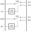 0.3-Ω on-state resistance, 3.3-V, 2:1 (SPDT), 2-channel analog switch with 1.8-V input logic