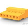 TE Connectivity 3-640431-6 TE AMP MTA-156 Centerline Connector, 1 szt.