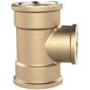 T reducer piece, 16 bar, brass, for pipe systems, 194132