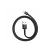 Kabel USB/Lightning 0,5m BASEUS iPhone, Czarno-szary