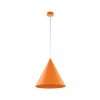 Lampa wisząca pomarańczowy stożek na E27 CONO ORANGE 3280 TK Lighting