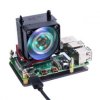 Black Warrior ICE Tower CPU Cooling Fan for Raspberry Pi (Support Pi 4)