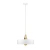 Lampa Wisząca Nowoczesna 1Xe27 Eos White/Gold