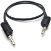 Mueller Electric 22.170-1M-0 Przewód pomiarowy złącze męskie bananowe 4 mm złącze męskie bananowe 4 mm 1 m czarny 1 szt.