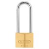 ABUS 04778 65/40mm Brass Padlock 63mm Long Shackle