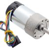 Pololu 10:1 Metal Gearmotor 37Dx65L mm 24V with 64 CPR Encoder (Helical Pinion)