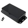 Hammond 112x62x31mm ABS Multi-Purpose Enclosure (1591BFLBK) [Discontinued]