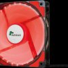 88885413 Inter-Tech Argus housing fan, 120 mm, LED red