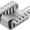 Clip-on heatsink, (L x W x H) 21 x 13 x 9 mm, 22.5 K/W, solderable surface, 10151049
