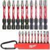 Zestaw bitów udarowych 10szt. breloczek z karabińczykiem Shockwave Impact Duty MILWAUKEE