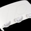 7410 Wall light, 6 W, 3000 K, 480 lm, white, IP 65