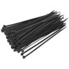 Sealey CT15036P100 Cable Ties 150 x 3.6mm Black Pack Of 100