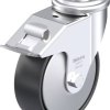 Blickle 739627 LER-PP 150R-FI-FA Rolka obrotowa z blachy stalowej Średnica koła: 150 mm Maksymalne obciążenie: 300 kg 1