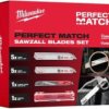 Zestaw brzeszczotów PERFECT MATCH MILWAUKEE