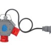 Rozdzielnica POLYBOX - gniazda 3x32A 5p, 230V, przewód OPD 5x4mm2 - 5m z wtyczką 32A 5p