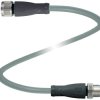 Pepperl+Fuchs 240787-100004 Złącze konfekcjonowane czujnika/aktuatora V1-G-3M-PUR-ABG-V1-G, piny: 4, 4, 3 m, 1 szt.