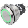 EAO 82-6151.1133 Series 82 Illuminated Pushbutton Mom 22mm Green 12V Solder Term