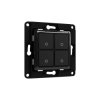 Shelly Wall Switch 4 - Black