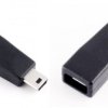 PRZEJSCIE USB MINI-WT/MICRO GN