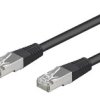 Sf/Utp5-Cca-500Bk Patch Cord Sf/Utp 5E Linka Cca Pvc Czarny 50M 26Awg