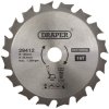Draper 29412 TCT Multi-Purpose Circular Saw Blade, 185 x 25.4mm, 16T