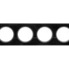 CELIANE Ramka poczwórna czarny szkło Poziomy i pionowy Szkło i Porcelana 069304