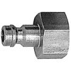 Nipple, L 26 mm, 35 bar, stainless steel, for jacks, 107206