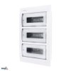 Rozdzielnica podtynkowa Schelinger IP40 zaciski 36N+36PE 3x12P A80-RDP-IP40-NPE-36P