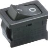 Przełącznik kołyskowy Marquardt 1801.6115, 250 V/AC, 6 A, 1 x wył/wł, IP40, zatrzask, 1 szt.