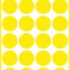 3007 Marking points, 18 mm, yellow